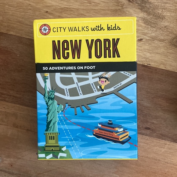 City Walks with Kids New York City Travel Deck - 50 Adventures on Foot - Picture 2 of 3
